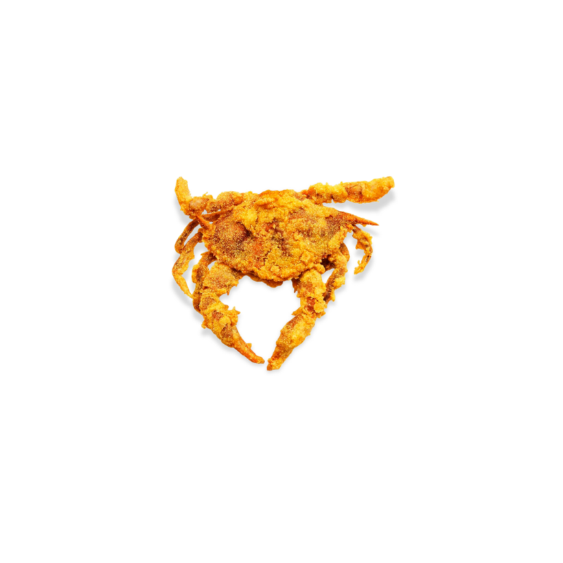 Crispy soft-shell crab